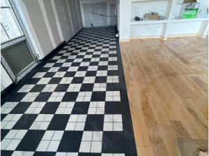 Photo de galerie - Parquet colle& carrelage 10/10