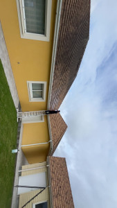 Photo de galerie - Nettoyage toiture 