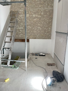 Photo de galerie - Petit, mur, intérieur Jean-Pierre