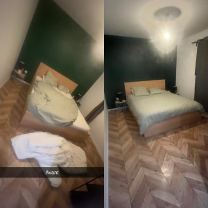 Photo de galerie - Avant après chambre 
