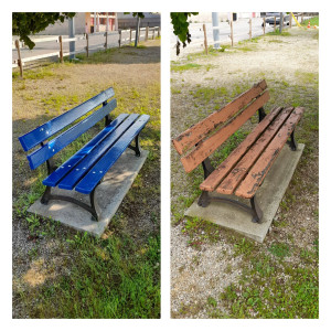 Photo de galerie - Réfection de banc