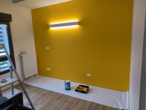 Photo de galerie - Chambre appartement peinture 