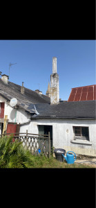 Photo de galerie - Démolition cheminée avant