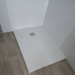 Photo de galerie - Pose nouveau bac a douche