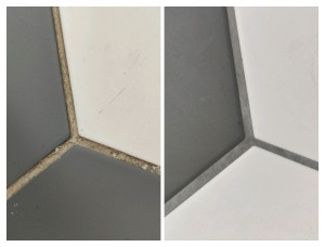 Photo de galerie - Nettoyage joint de carrelage 