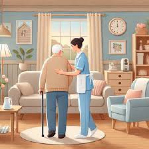 Photo de galerie - Dame de compagnie des personnes âgées 