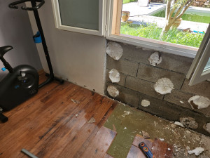 Photo de galerie - Déposé de placo