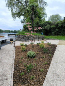 Photo de galerie - Réaménagement de l'entrée du parc du petit Serrant avec accès PMR.
La Pointe, Bouchemaine 