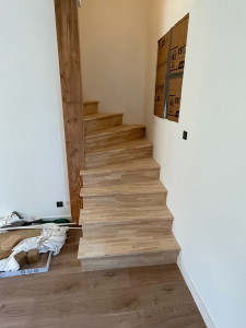 Photo de galerie - Habillage d escalier 