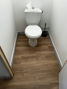 Photo de galerie - Pose de parquet - Revêtement de sol