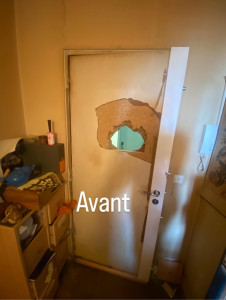 Photo de galerie - Intervention suite à un cambriolage (le avant)