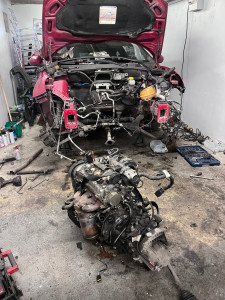 Photo de galerie - Remplacement d’un moteur 