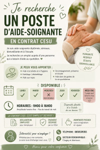Photo de galerie - Aide soignante 