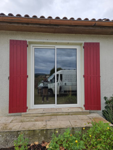 Photo de galerie - Baie vitre coulissante 