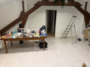 Photo de galerie - Pose de parquet - Revêtement de sol