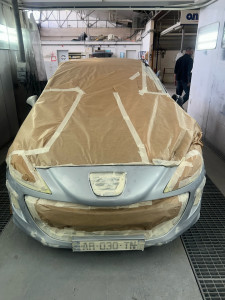 Photo de galerie - Préparation peinture 