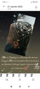 Photo de galerie - Coiffure afro à partir de 4 cm de longueur.
Tout type de Cheveux de Ondulés à Crépus.