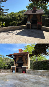 Photo de galerie - Lavage complet du sol ainsi que du barbecue. 