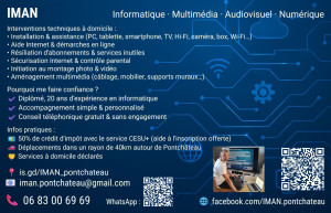 Photo de galerie - Flyer IMAN