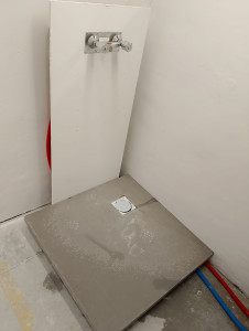 Photo de galerie - Installation un receveur de douche 