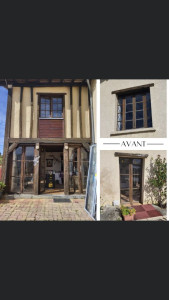 Photo de galerie - Avant menuiseries bois 