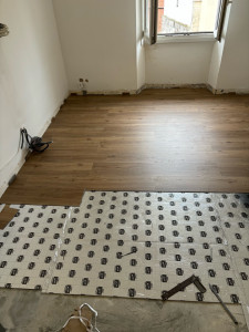 Photo de galerie - Pose de parquet flottant 