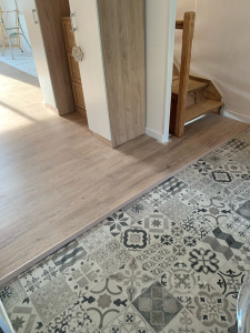 Photo de galerie - Pose de parquet flottant