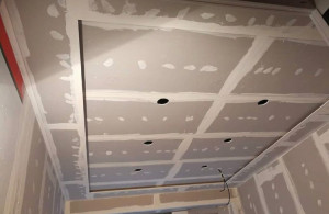 Photo de galerie - Pose faux plafond 