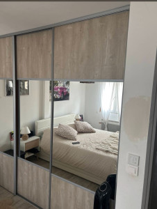 Photo de galerie - Pose de portes coulissantes 