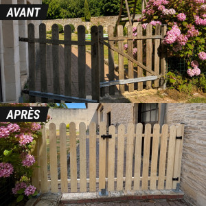 Photo de galerie - ✨ Avant ➡️ Après : une transformation réalisée entièrement par Trifan Rénovation ! ✨