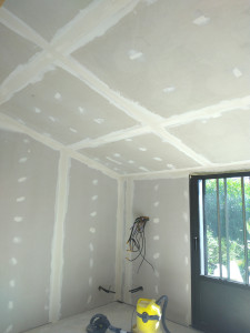 Photo de galerie - Pose de placo