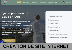 Photo de galerie - Création site internet