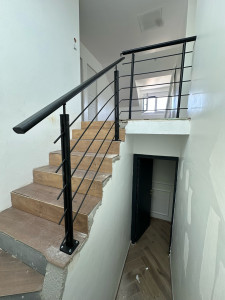 Photo de galerie - Pose de rampe escalier 
