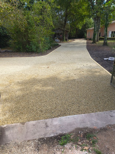 Photo de galerie - Création allée de maison 