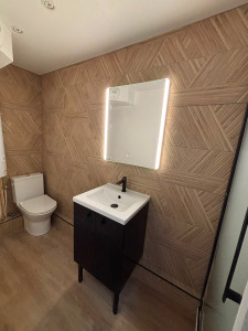 Photo de galerie - Rénovation sdb.