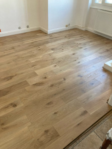 Photo de galerie - Pose de parquet - Revêtement de sol