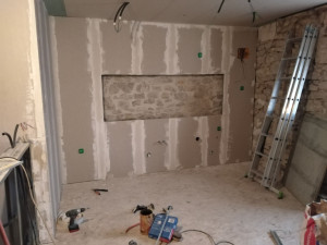 Photo de galerie - Plâtrerie - Murs - Plafonds