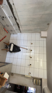 Photo de galerie - Rafraîchissement mural complet d’une cuisine de pizzeria 