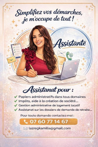Photo de galerie - Assistanat / secrétariat 