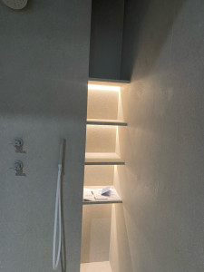 Photo de galerie - éclairage led dans niche 