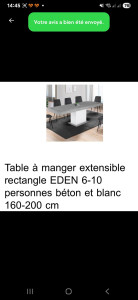 Photo de galerie - Montage table à manger 