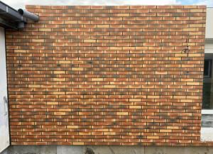 Photo de galerie - Placette brique création façade 