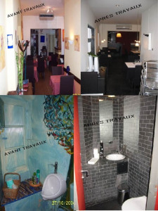 Photo de galerie - Remise en état toilette restaurant