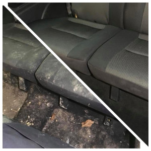 Photo de galerie - Cette Peugeot 207 était aussi sale à l’avant qu’à l’arrière, le véhicule ressort niquel et le propriétaire repart heureux