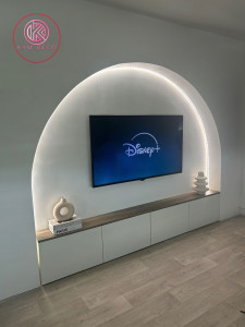 Photo de galerie - Décor Tv 
