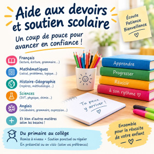 Photo de galerie - Expérimenté, patiente et bienveillante 