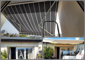 Photo de galerie - Pose d'un store banne