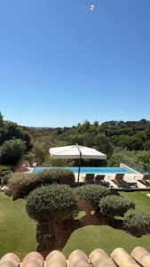 Photo de galerie - Photo d'une piscine nettoyer par mes soins , ainsi que la coupe des arbustes et la tonte de la pelouse ...