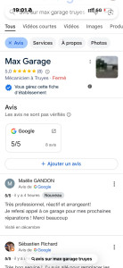 Photo de galerie - Regarder ma page Google il y a mes avis 
