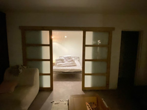 Photo de galerie - Double porte coulissante